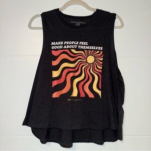 Spiritual Gangster, Grey, Make people feel good about themselves, tank, XL